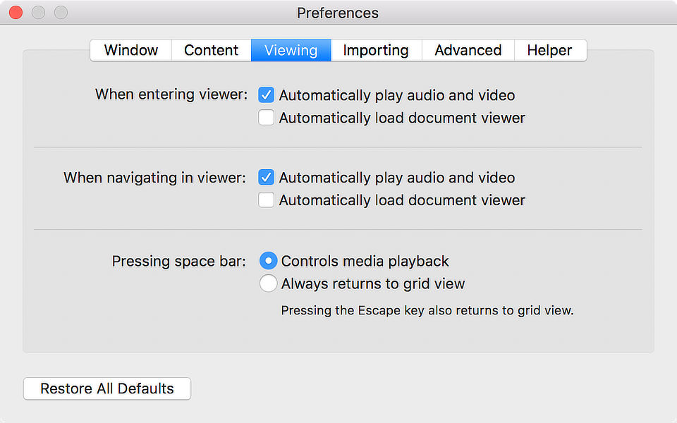 Fileloupe for Mac Media Browser