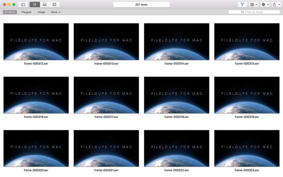 Fileloupe for Mac Media Browser